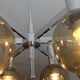 Sputnik chandelier by Kaiser Leuchten vintage 1960