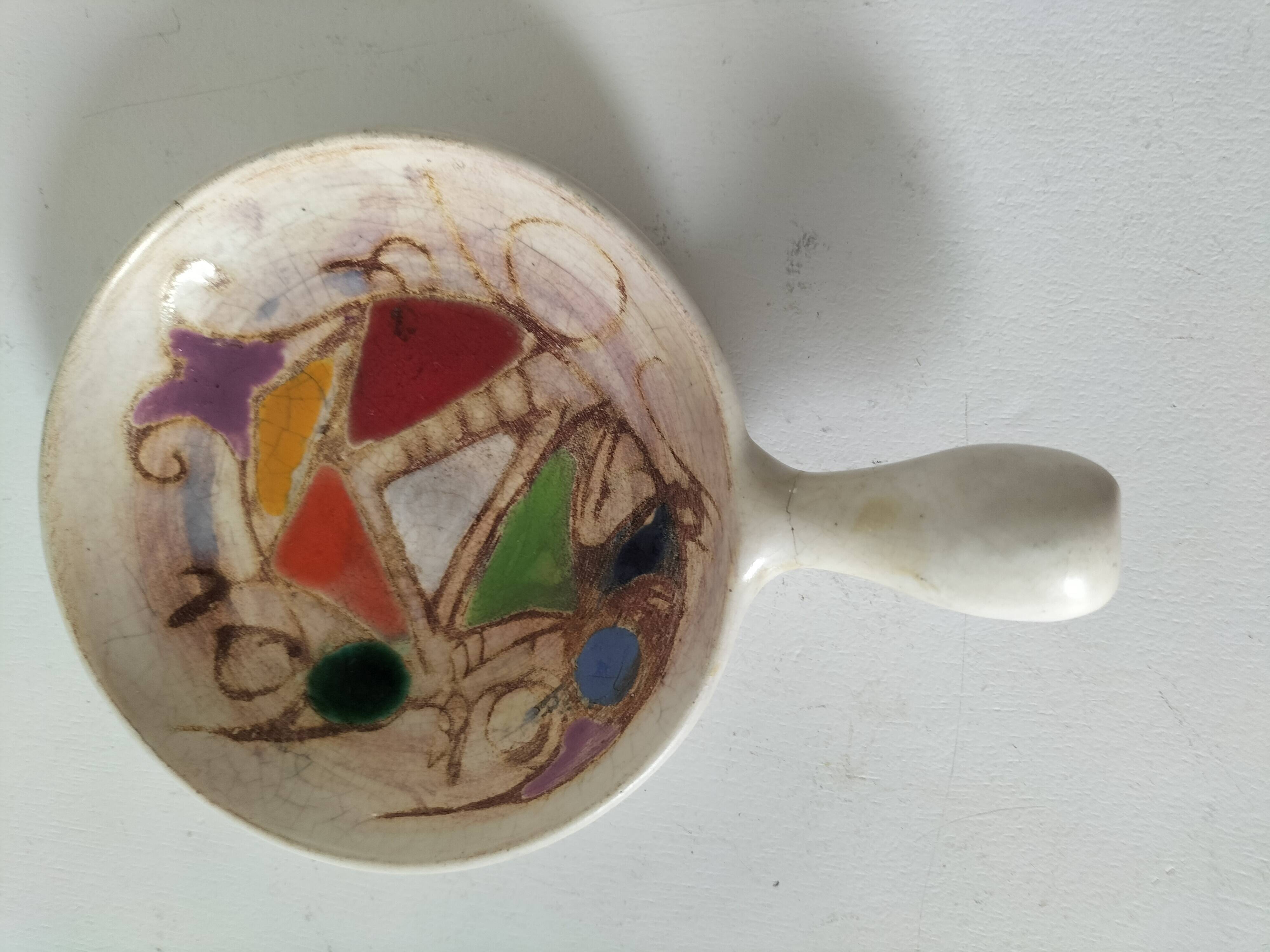 Vallauris wall plate – Atelier Cérènne – 1960s