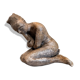 Sculpture Statue Terre Cuite Poterie Nu Féminin abstrait Femme Art Africain