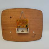 Wall clock Star in vintage formica