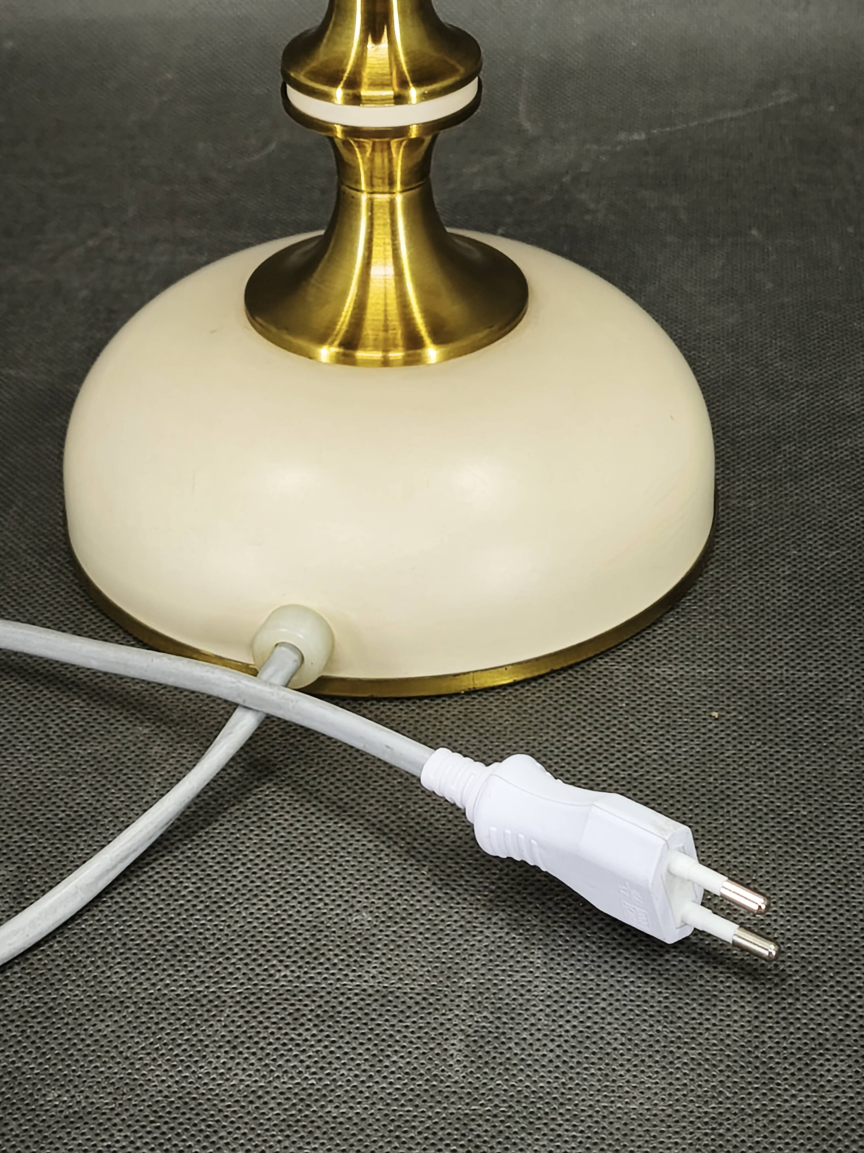 Napako Opaline Glass Table Lamp, Czechoslovakia, 1970s