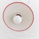 Danish ceiling light in red metal and glass - Mid-Century Design - 1960s