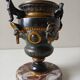 Ancient Médicis vase in gilded bronze with sphinxes – Napoleon III 19th century