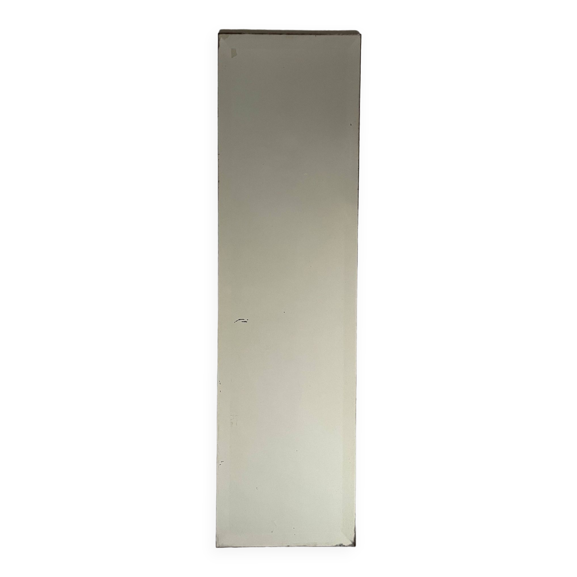 Old beveled mirror 33x120cm