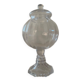 Vintage blown glass candy box