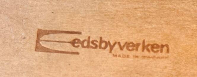 Set of 2 vintage Scandinavian chairs Edsbyverken – Sweden 1960