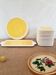 Longwy France Yellow Dessert Service