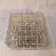 Vintage moulded glass ceiling light - 1970s