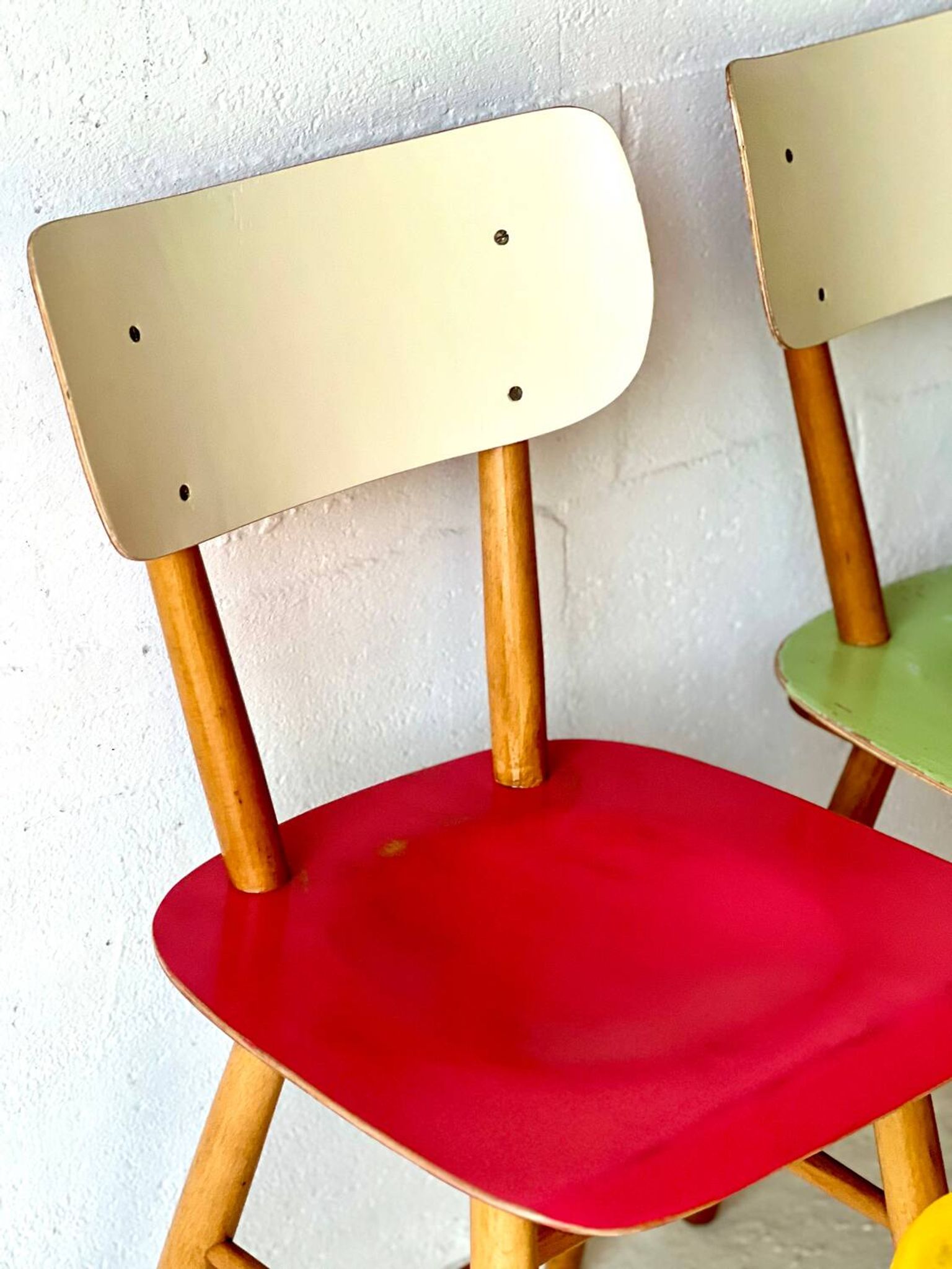 Chaises de salle à manger de Ton, années 1950.