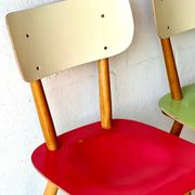 Chaises de salle à manger de Ton, années 1950.