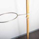 Indoor rotating plant holder 1960 bamboo and brass