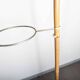 Indoor rotating plant holder 1960 bamboo and brass
