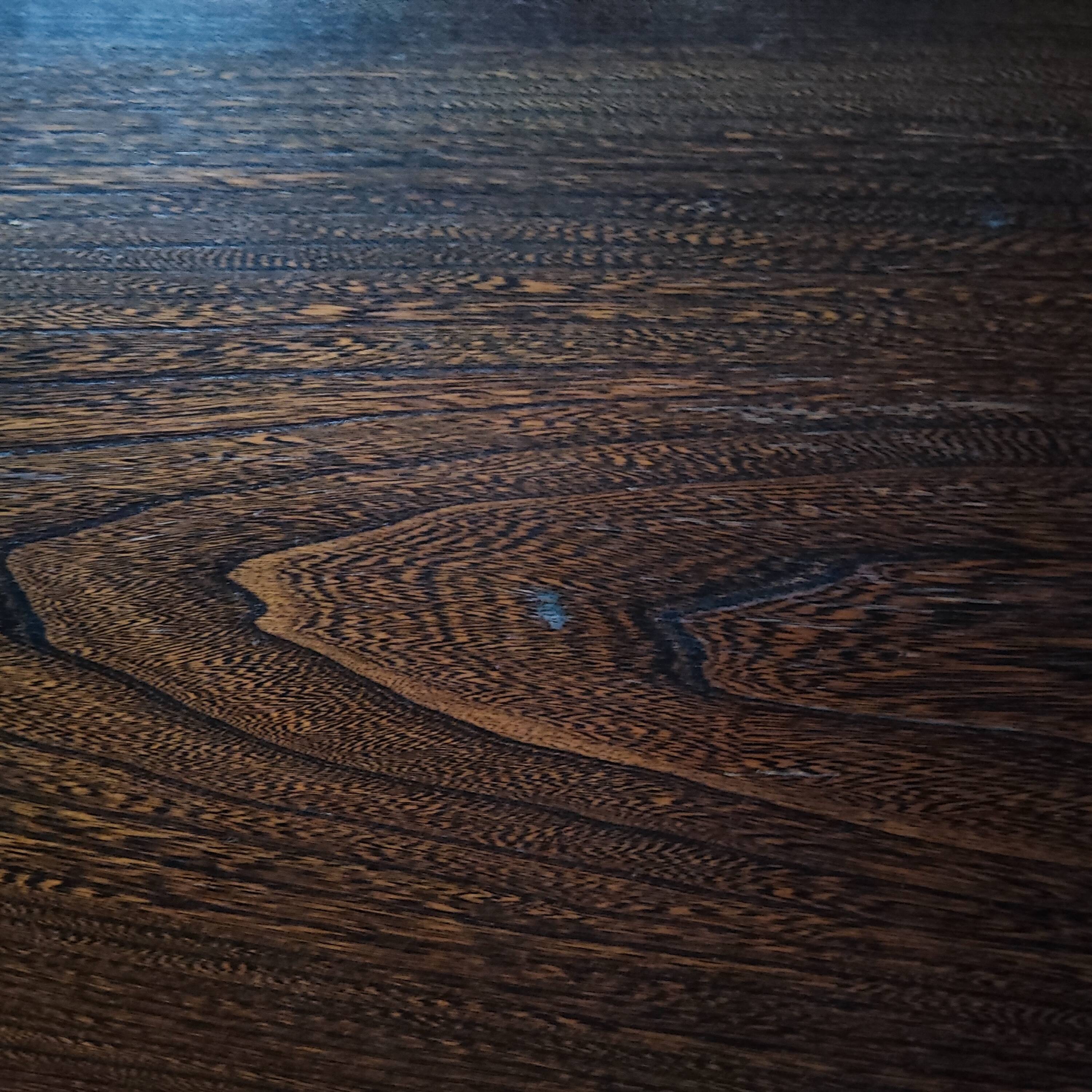 Vintage oval coffee table