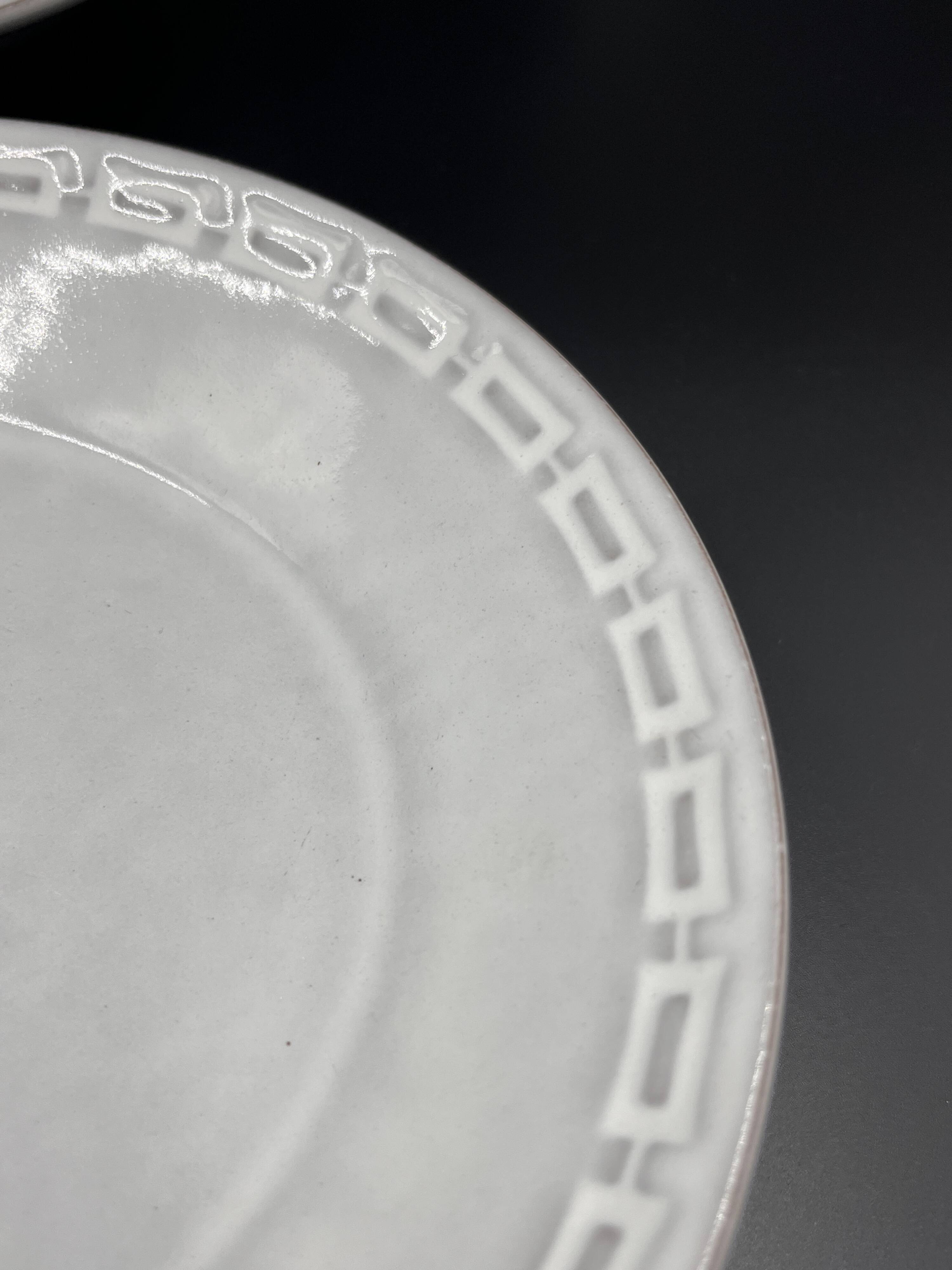 Set of 4 Céramano soup plates, model: Epsilon