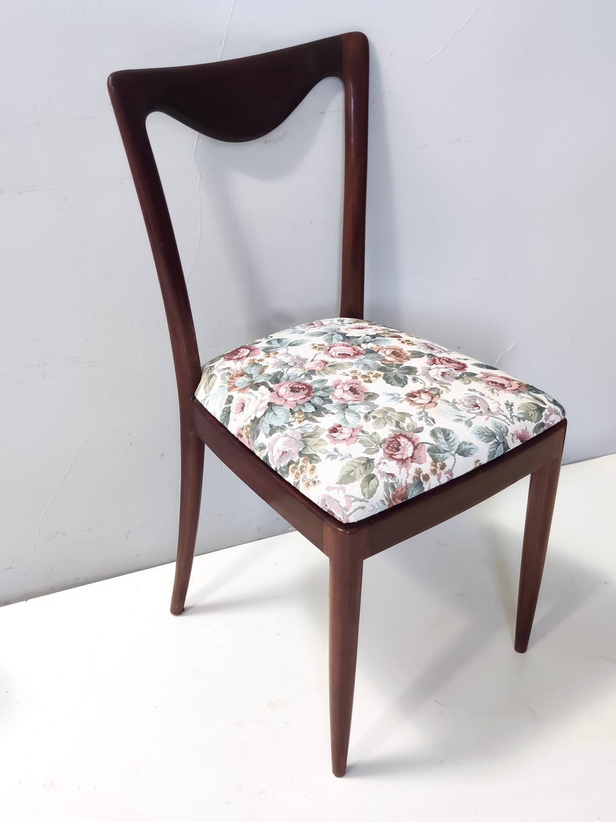 Vintage 1950s Set of Four Chairs by Carlo Enrico Rava, Made in Italy