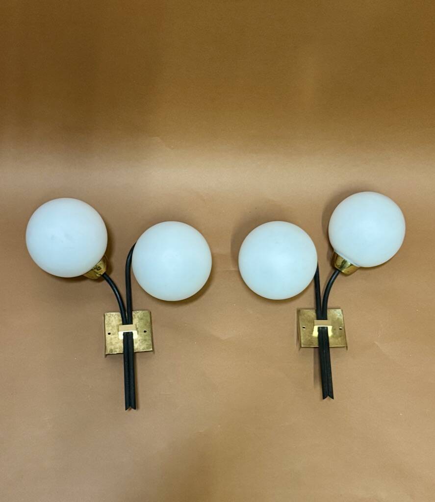 house wall light Lunel France 1950