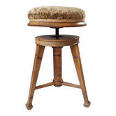 Tabouret de piano art déco, 1920/1930