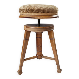 Art deco piano stool, 1920/1930