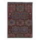 Vintage Turkish kilim handwoven 205x289 cm