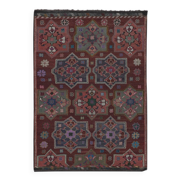 Tapis Kilim turc vintage tissé main