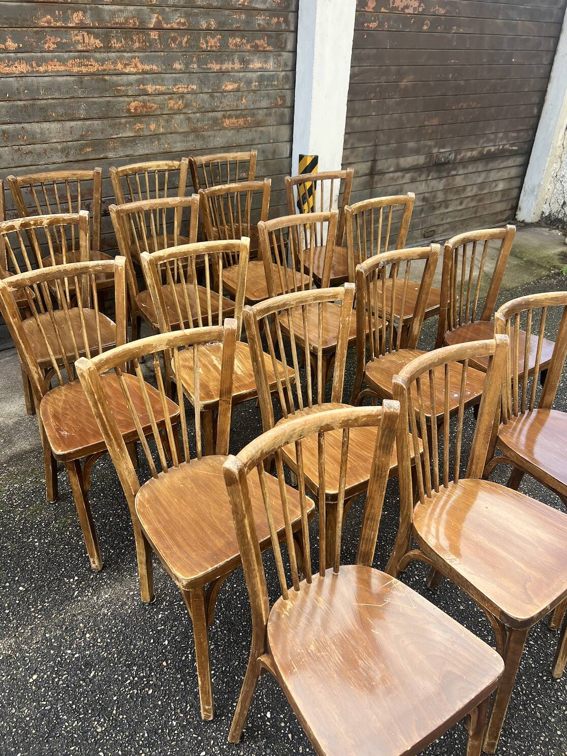 19 Baumann bistro chairs 83 (barn find)