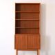 Vintage Swedish teak bookcase