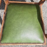 Bridge table and armchairs x 4