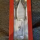 Cassini Kennedy new crystal and metal salad cutlery