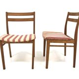 Set of 2 Scandinavian oak chairs, Henri Rosengren, Denmark, 1960