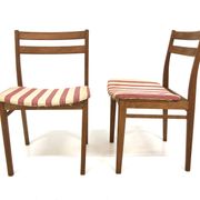 2 chaises scandinaves en chêne, Henri Rosengren, Danemark, 1960