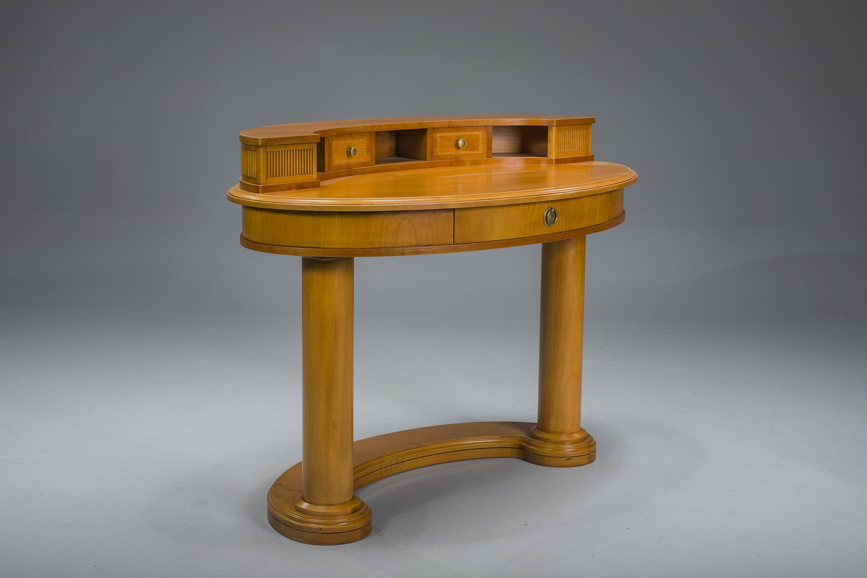 Biedermeier Dressing Table and Armchair from Selva, Italy, Set of 2