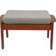 1960s stool in teak, Arne Wahl Iversen for Komfort