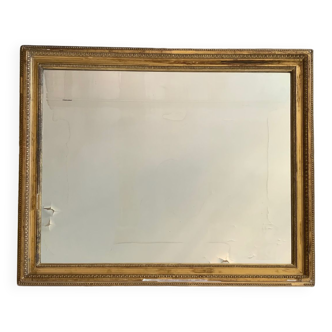 Miroir doré ancien 61x74cm