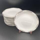 Limoges porcelain cheese/dessert service