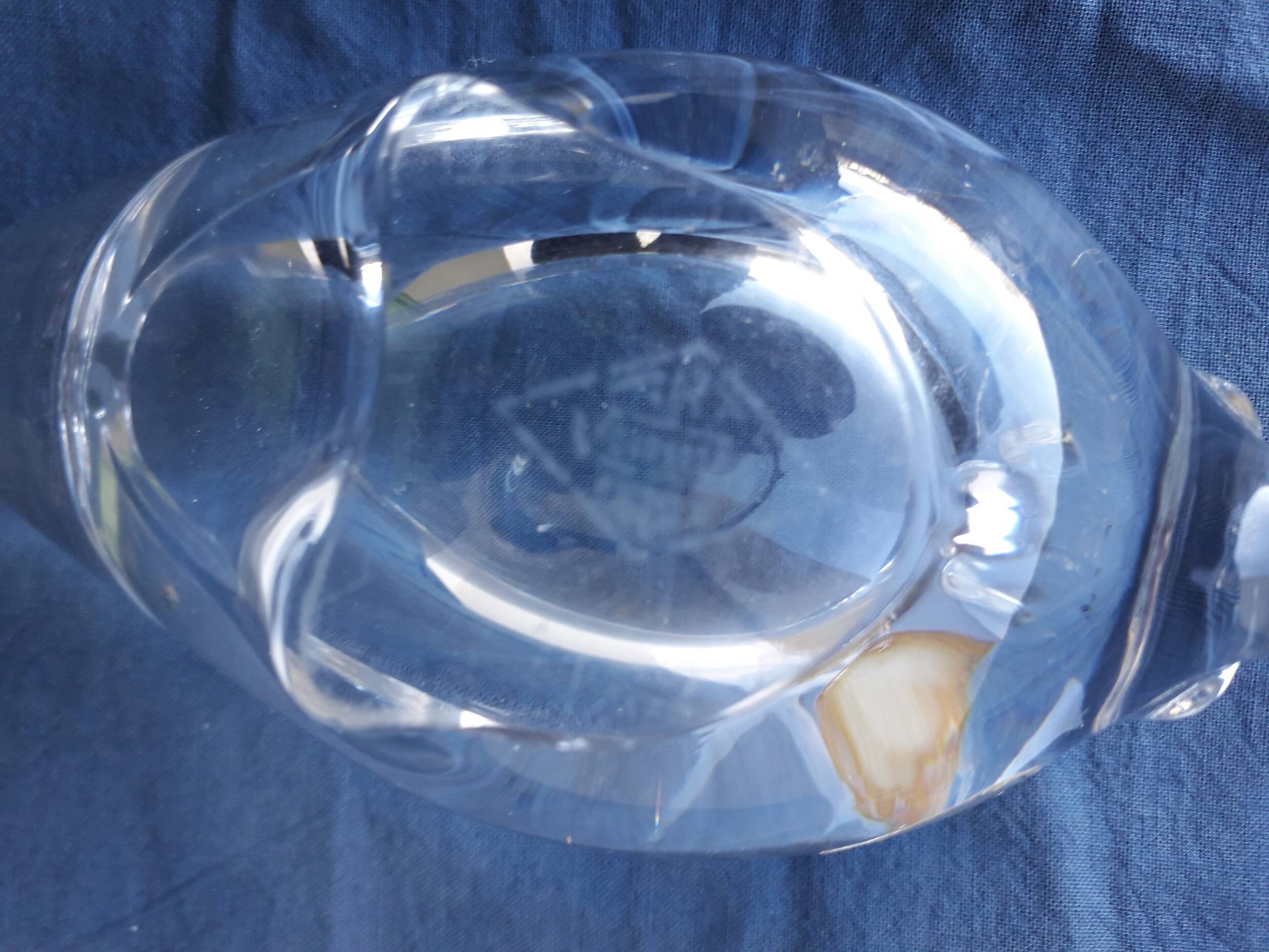 Crystal bird catchall