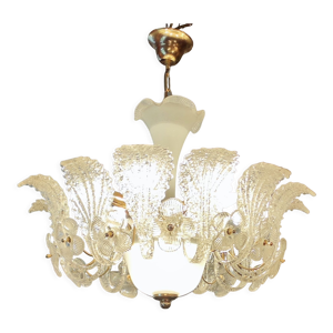 Lustre à palmettes en