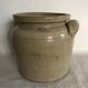Glassed sandstone pot, kitchen, chic countryside