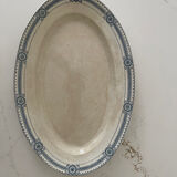 Sarreguemines U&C oval dish