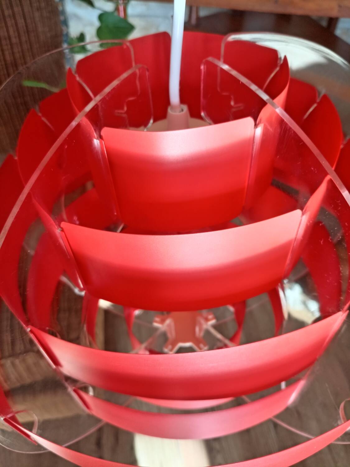 Vintage pendant light "Strips" Jacobsen