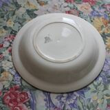 Gien white ironstone deep salad bowl