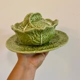Vintage slurry dish in the shape of cabbage