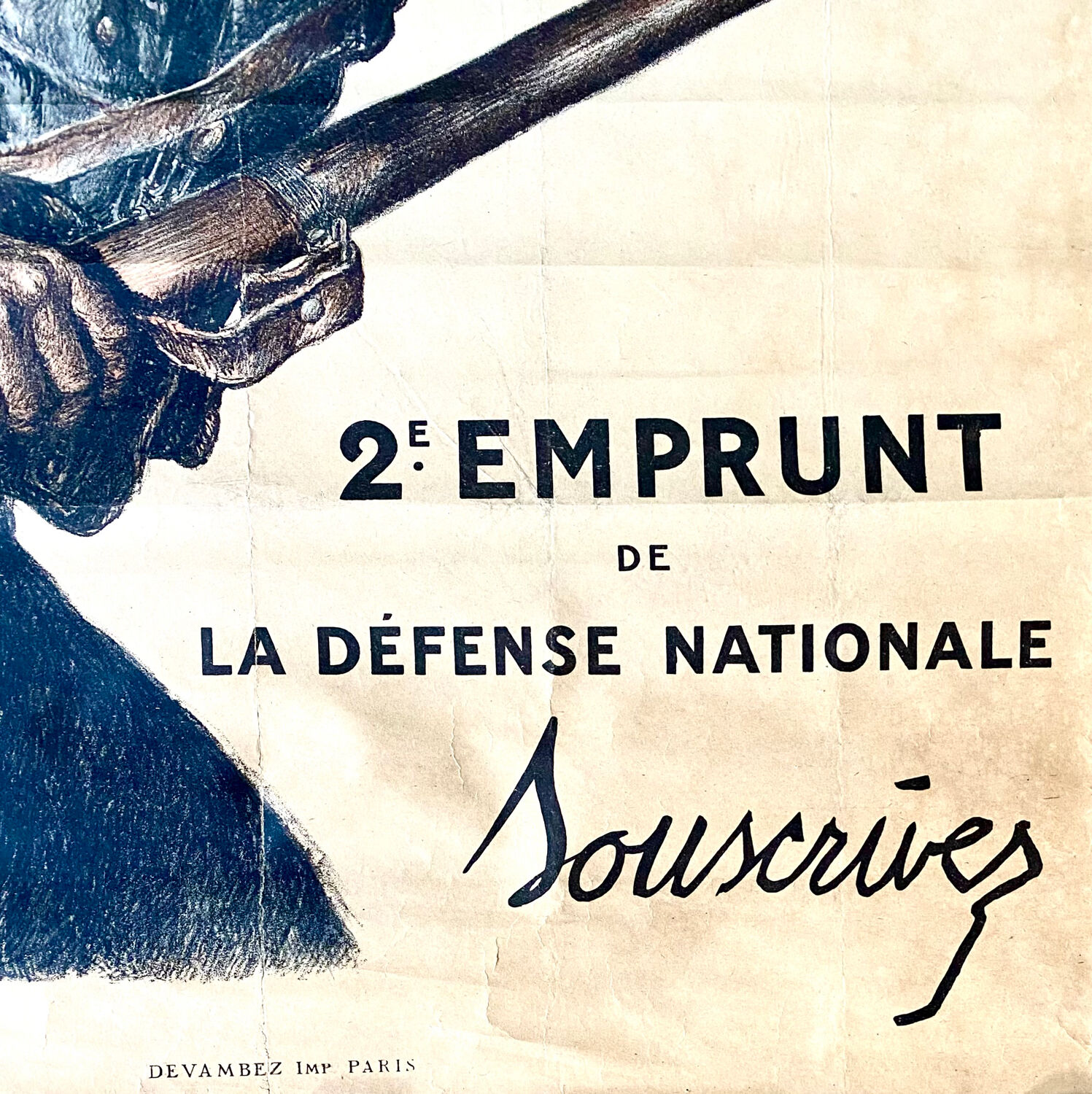 Abel faivre (1867-1945) -On les aura!, 1916.  - Original antique lithographic poster