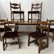 Dining room furniture Table and chairs XX century