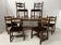 Dining room furniture Table and chairs XX century