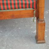 Seat style Empire early 1900s mahogany