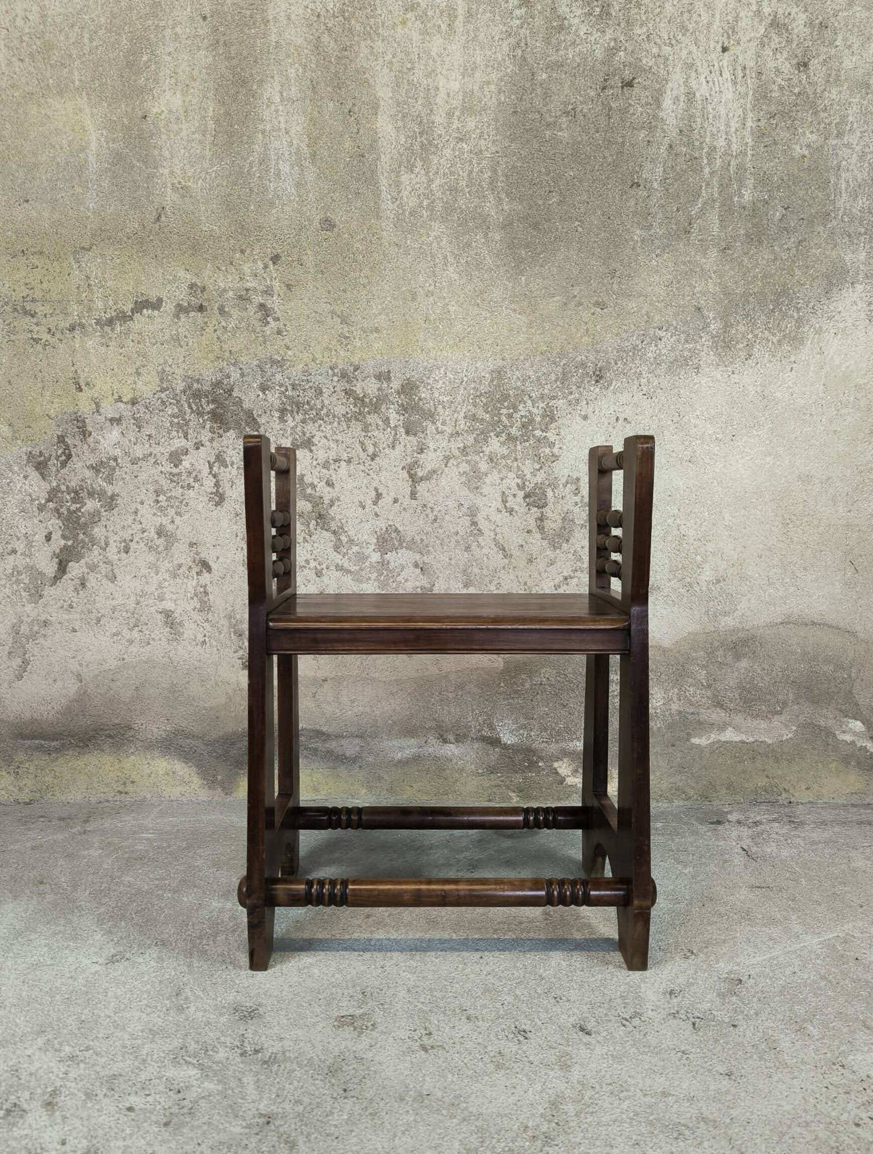 Vintage wooden stool