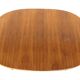 Table extensible en noyer par Möbelfabriken Balder, Suède, 1960
