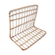 Vintage rattan wall shelf