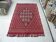 Traditional Ethnic Red Artisan Rug, Geometric Berber Rug