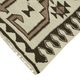 Turkish Handwoven Vintage Herki Kilim 92 cm x 325 cm